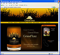 Grand'kaz Rum Flash Sample