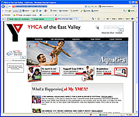 YMCA web site